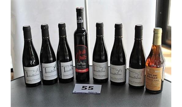 8 div flessen à 37,5cl wijn wo Saumur-Champigny
